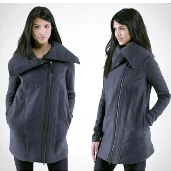 Lululemon Athletica Virasana Blanket Wrap Coat - Picture 3 of 17